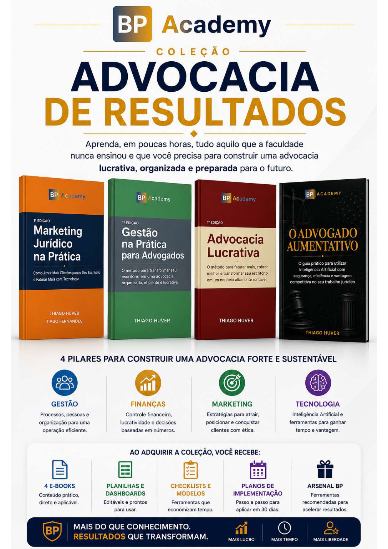 Coleção Advocacia de Resultados — BP Academy