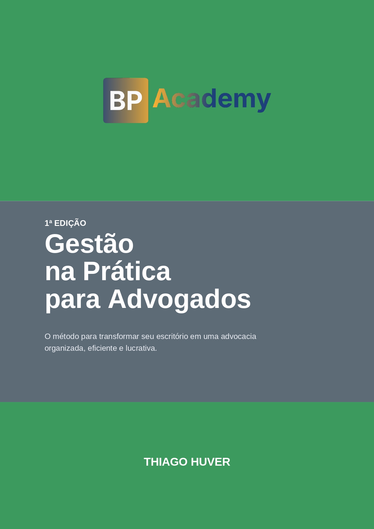 Capa do playbook Gestão na Prática para Advogados